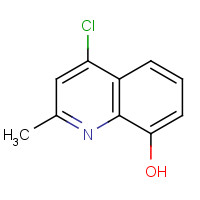 28507-46-2 4-Chloro-8-hydroxy-2-methylquinoline chemical structure