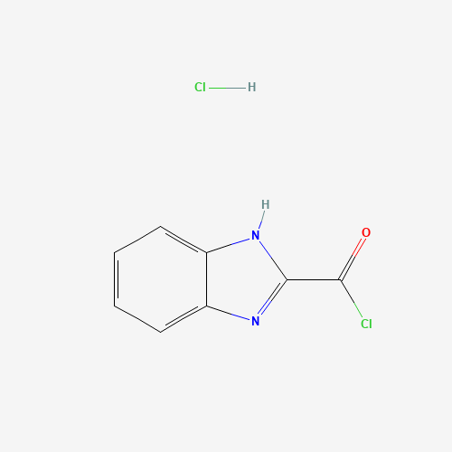 337508-58-4 1H-Benzimidazole-2-carbonyl chloride hydrochloride chemical structure