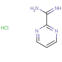 138588-40-6 2-Amidinopyrimidine hydrochloride chemical structure