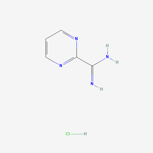 138588-40-6 2-Amidinopyrimidine hydrochloride chemical structure