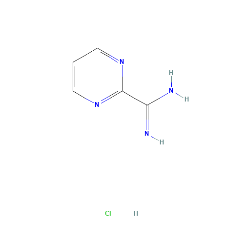 138588-40-6 2-Amidinopyrimidine hydrochloride chemical structure