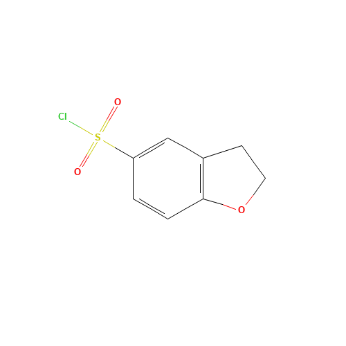 115010-11-2 2,3-Dihydro-1-benzofuran-5-sulfonoyl chloride chemical structure