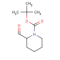 157634-02-1 1-Boc-2-piperidinecarbaldehyde chemical structure