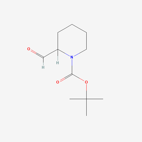 157634-02-1 1-Boc-2-piperidinecarbaldehyde chemical structure