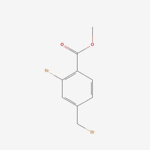 128577-48-0 Methyl-2-bromo-4-bromomethylbenzoate chemical structure