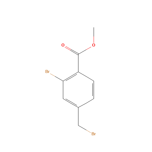 128577-48-0 Methyl-2-bromo-4-bromomethylbenzoate chemical structure