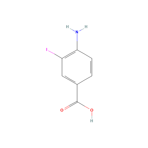 2122-63-6 4-Amino-3-iodobenzoic acid chemical structure