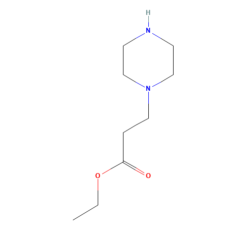 43032-38-8 3-(Piperazin-1-yl)propionic acid ethyl ester chemical structure