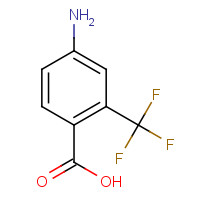 393-06-6 4-Amino-2-trifluoromethylbenzoic acid chemical structure