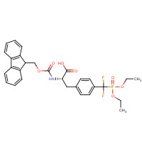 160751-44-0 N-alpha-Fmoc-4-(phosphonodifluoromethyl)-L-phenylalanine chemical structure