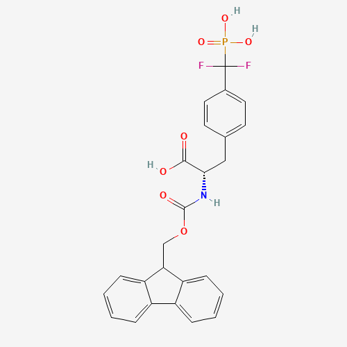 160751-44-0 N-alpha-Fmoc-4-(phosphonodifluoromethyl)-L-phenylalanine chemical structure