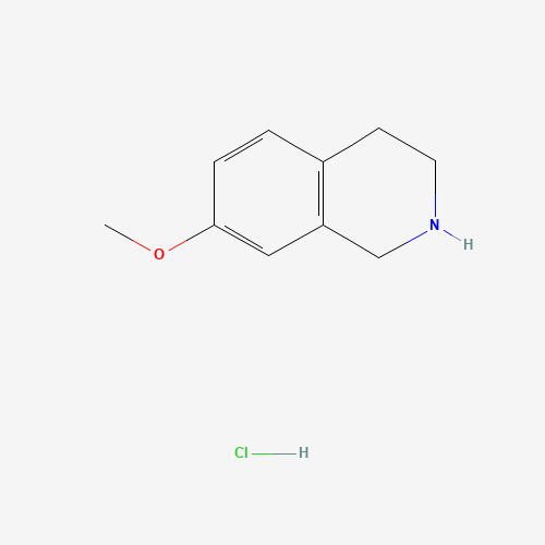 1745-05-7 7-Methoxy-1,2,3,4-tetrahydroisoquinoline hydrochloride chemical structure