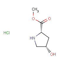 40126-30-5 cis-4-Hydroxy-L-proline methyl ester hydrochloride chemical structure