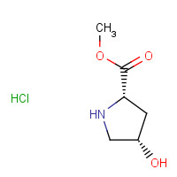 40126-30-5 cis-4-Hydroxy-L-proline methyl ester hydrochloride chemical structure