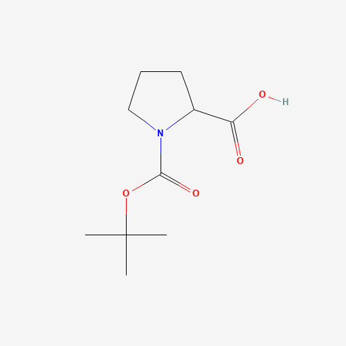 59433-50-0 Pyrrolidine-1,2-dicarboxylic acid 1-tert-butyl ester chemical structure