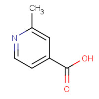 4021-11-8 2-Methylisonicotinic acid chemical structure