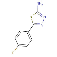 942-70-1 2-Amino-5-(4-fluorophenyl)-1,3,4-thiadiazole chemical structure