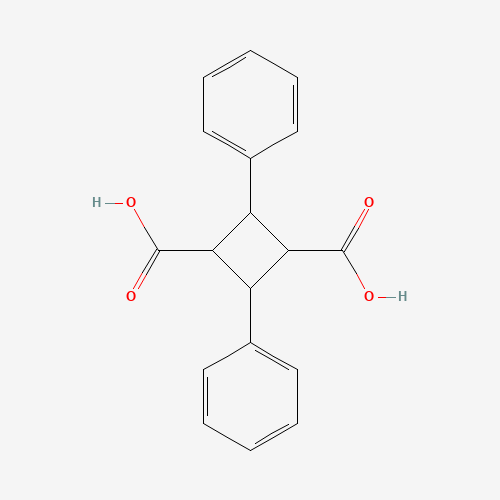 4462-95-7 2,4-Diphenyl-1,3-cyclobutanedicarboxylic acid chemical structure