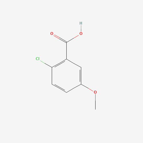 6280-89-3 2-Chloro-5-methoxybenzoic acid chemical structure