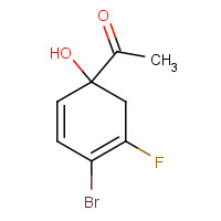 304445-49-6 3-Fluoro-4-bromo-acetophenone chemical structure