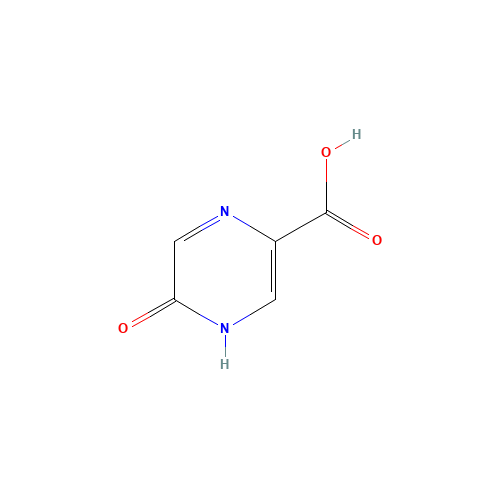 34604-60-9 5-Hydroxy-2-pyrazinecarboxylic acid chemical structure