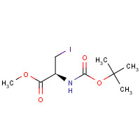 170848-34-7 Boc-3-iodo-D-alanine methyl ester chemical structure