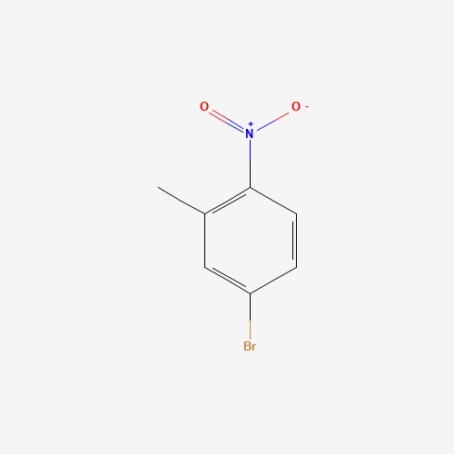 52414-98-9 4-Bromo-2-methyl-1-nitrobenzene chemical structure