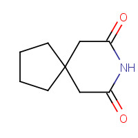 1075-89-4 3,3-Tetramethyleneglutarimide chemical structure