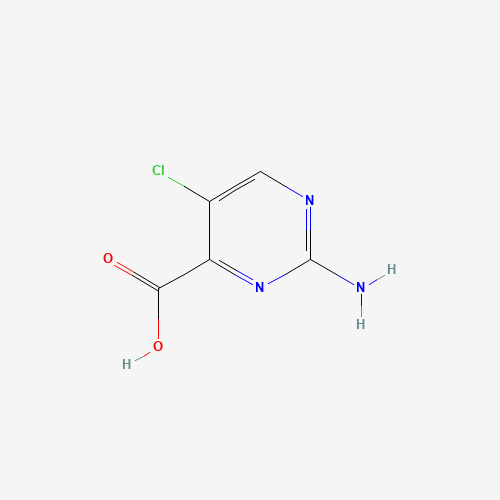 45867-11-6 2-Amino-5-chloropyrimidine-4-carboxylic acid chemical structure