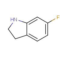 2343-23-9 6-Fluoro-2,3-dihydro-1H-indole chemical structure