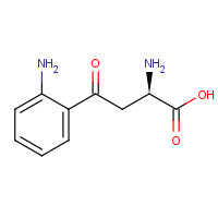 13441-51-5 D-2-Amino-4-[2-aminophenyl]-4-oxobutanoic acid chemical structure
