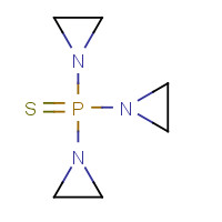 52-24-4 Triethylenethiophosphoramide chemical structure