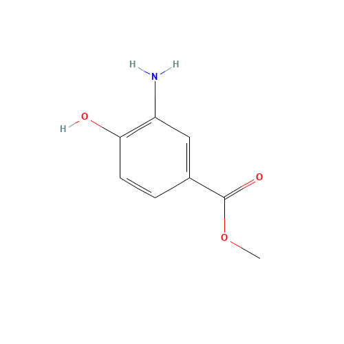 536-25-4 Methyl 3-amino-4-hydroxybenzoate chemical structure