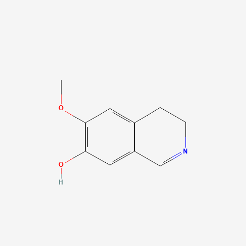 4602-73-7 3,4-Dihydro-7-hydroxy-6-methoxyisoquinoline chemical structure