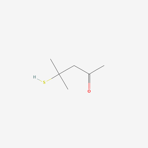 19872-52-7 4-Methyl-4-mercaptopentan-2-one chemical structure