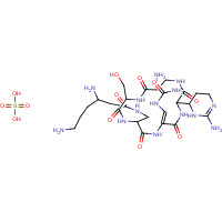 1405-37-4 Capreomycin sulfate chemical structure