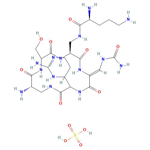 1405-37-4 Capreomycin sulfate chemical structure