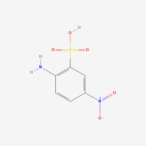 96-75-3 4-Nitroaniline-2-sulfonic acid chemical structure