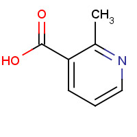 3222-56-8 2-Methylnicotinic acid chemical structure
