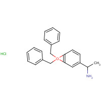 1699-56-5 3,4-(Dibenzyloxy)phenethylamine hydrochloride chemical structure