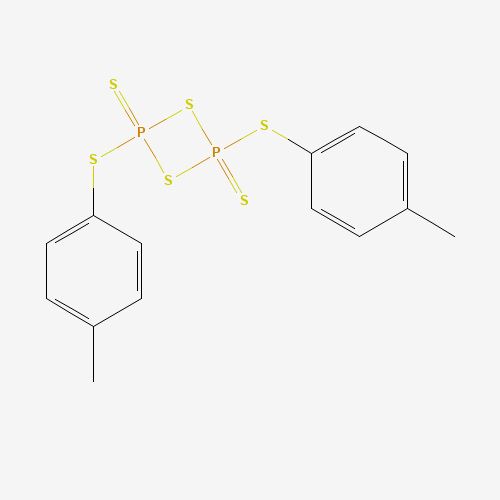 114234-09-2 2,4-Bis(p-tolylthio)-1,3-dithia-2,4-diphosphetane-2,4-disulfide chemical structure