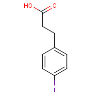 1643-29-4 3-(4-Iodophenyl)propionic acid chemical structure