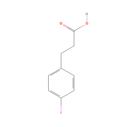 1643-29-4 3-(4-Iodophenyl)propionic acid chemical structure