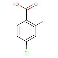 13421-13-1 4-Chloro-2-iodobenzoic acid chemical structure