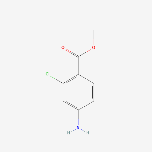 46004-37-9 4-AMINO-2-CHLORO-BENZOIC ACID METHYL ESTER chemical structure