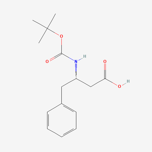 51871-62-6 (S)-3-(Boc-amino)-4-phenylbutyric acid chemical structure