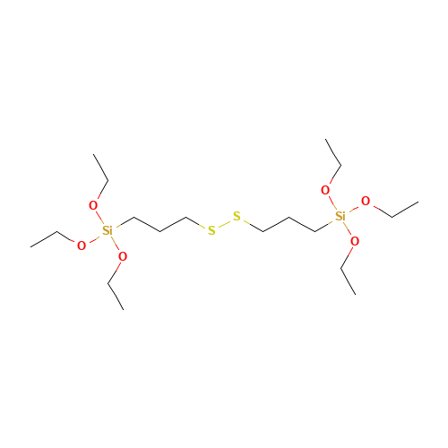56706-10-6 Bis(triethoxysilylpropyl) disulfide chemical structure