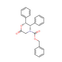 100516-54-9 BENZYL (2R,3S)-(-)-6-OXO-2,3-DIPHENYL-4-MORPHOLINECARBOXYLATE chemical structure