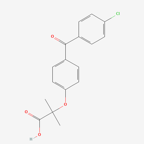42017-89-0 Fenofibric acid chemical structure