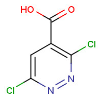 51149-08-7 3,6-Dichloropyridazine-4-carboxylic acid chemical structure